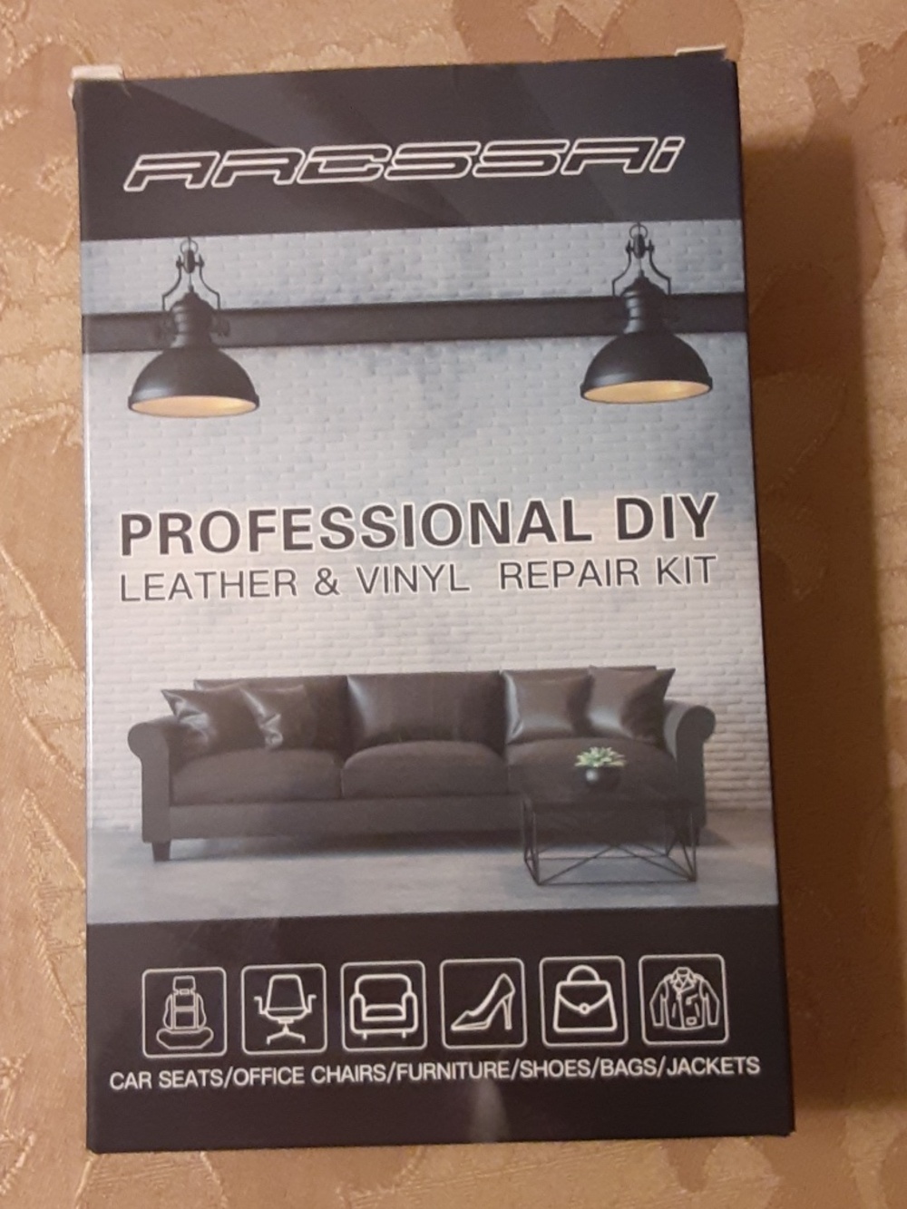 Arcssai Professional DIY Leather & Vinyl Repair Kit